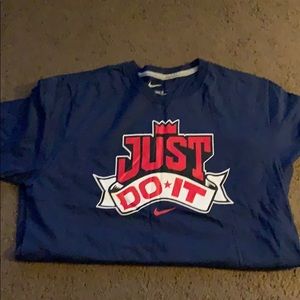 Navy blue nike t-shirt
